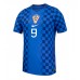 Pánský Fotbalový dres Chorvatsko Andrej Kramaric #9 MS 2026 Venkovní Krátký Rukáv